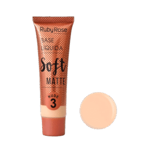 Base Líquida Ruby Rose Soft Matte Nude 3 29ml