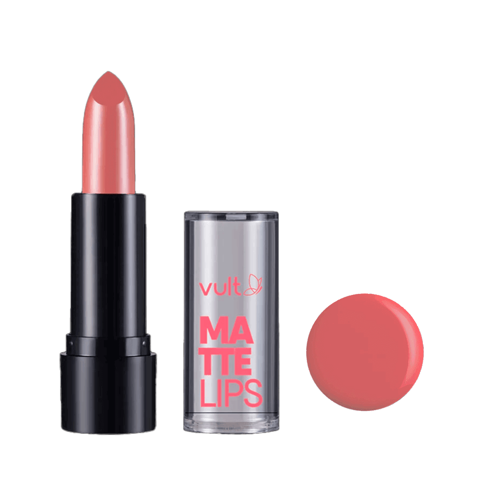 Batom Matte Vult Lips Castanho