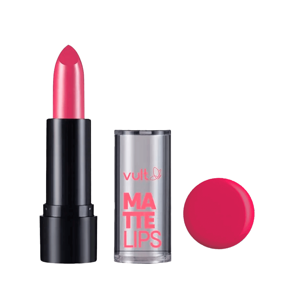 Batom Matte Vult Lips Rosa Magenta
