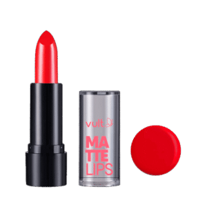 Batom Matte Vult lips Vermelho Real