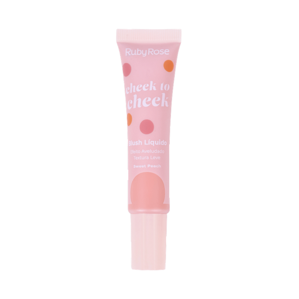 Blush Líquido Ruby Rose Cheek To Cheek Sweet Peach
