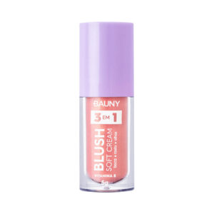 Blush Líquido Bauny Soft Cream 3 em 1 Magic