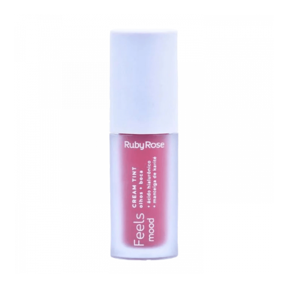 Blush Cream Tint 3 em 1 Ruby Rose Feels Mood Berry C40
