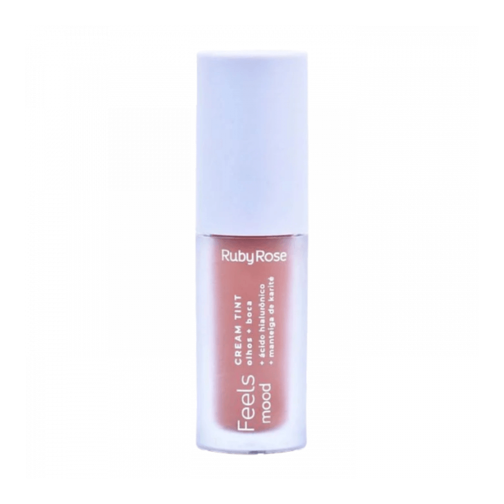 Blush Cream Tint 3 em 1 Ruby Rose Feels Mood Teddy C70