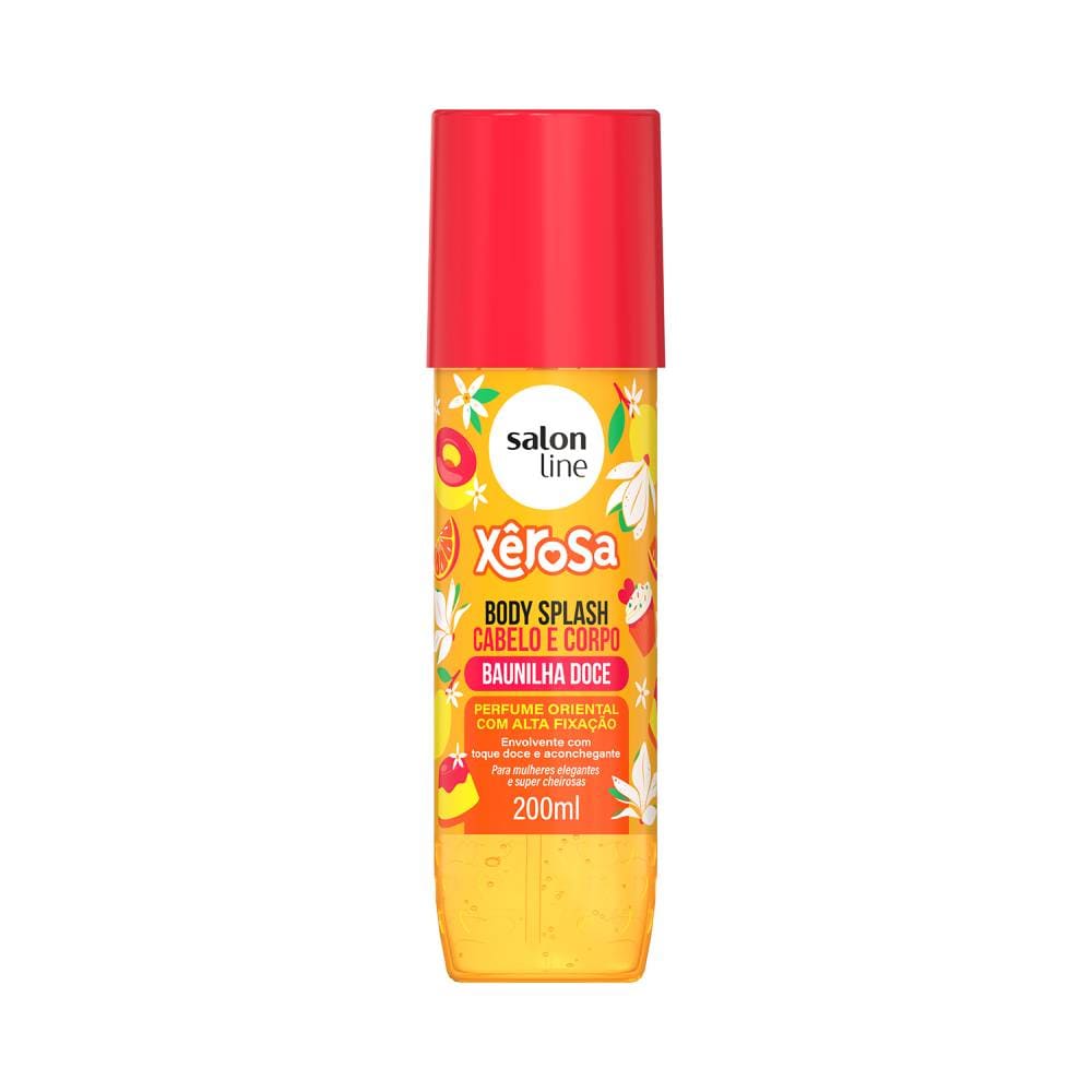 Body Splash Salon Line Xêrosa Baunilha Doce 200ml