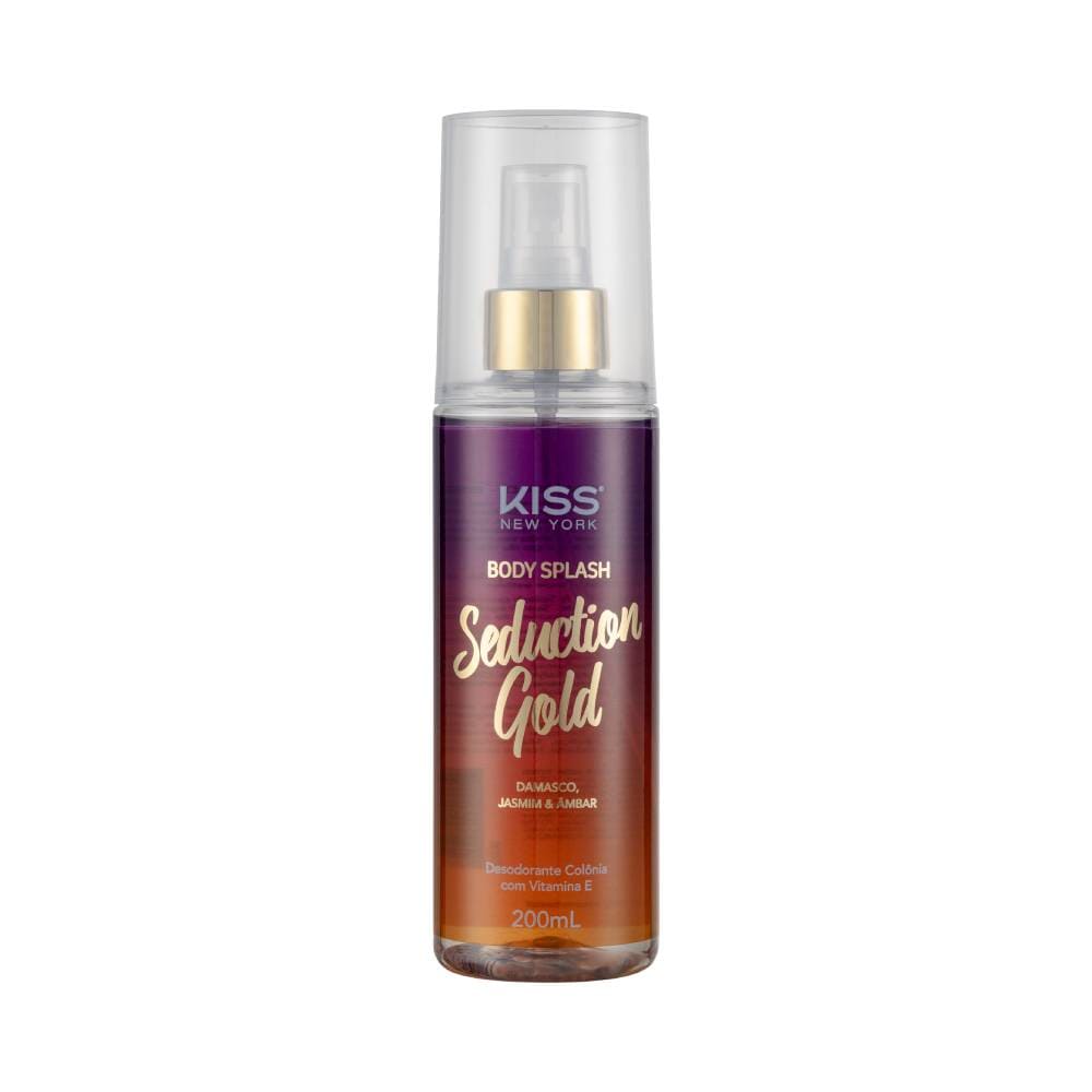 Body Splash Seduction Gold Kiss New York 200ml