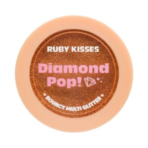 Bouncy Glitter Diamond Pop! Ruby Kisses Gold Glow