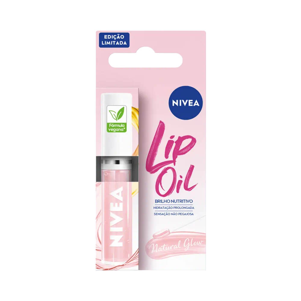 Lip Oil Nivea Brilho Nutritivo Natural Glow