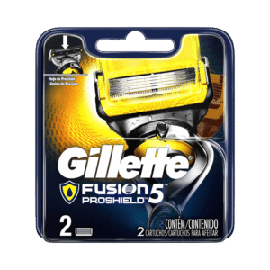 Carga Gillette Fusion com 2 Unidades