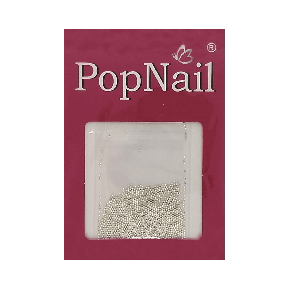 Caviar de Unhas Pop Nail Prata
