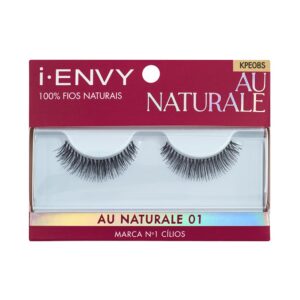 Cílios Postiços Kiss New York I-Envy Au Naturale 01
