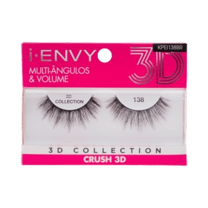 Cílios Postiços Kiss New York I-Envy Crush 3D (138)