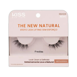 Cílios Postiços Kiss New York The New Natural Metadinha Freckles