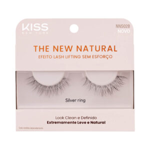 Cílios Postiços Kiss New York The New Natural Silver Ring
