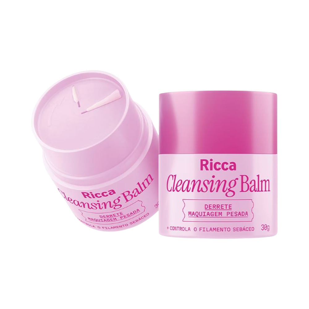 Cleansing Balm Ricca Derrete Maquiagem Pesada 30g