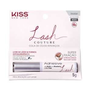 Cola Para Cílios Kiss New York Lash Couture Incolor (KLCGL01BR)