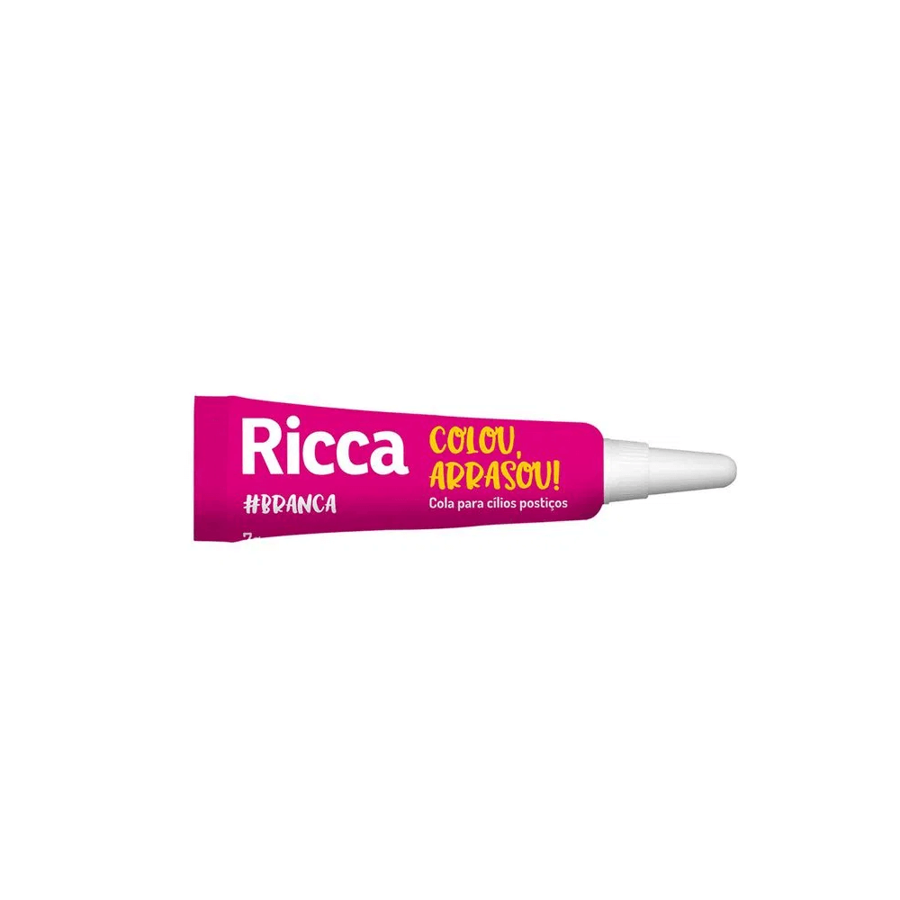 Cola para Cílios Postiços Ricca Branca