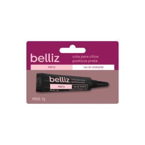 Cola para Cilios Postiços Belliz Preta