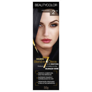 Tinta Beauty Color 2.11 Preto Azulado