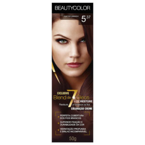 Coloração Beauty Color 5.37 Marrom Passion