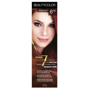 Tinta Beauty Color 6.66 Vermelho Intenso