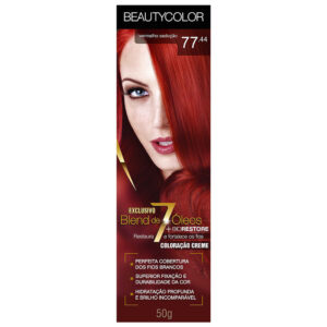Tinta Beauty Color 77.44 Vermelho Sedução