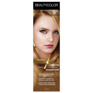 Tinta Beauty Color 9.0 Louro Muito Claro