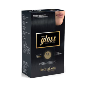 Coloração Acquaflora Hidra Gloss 1.0 Preto