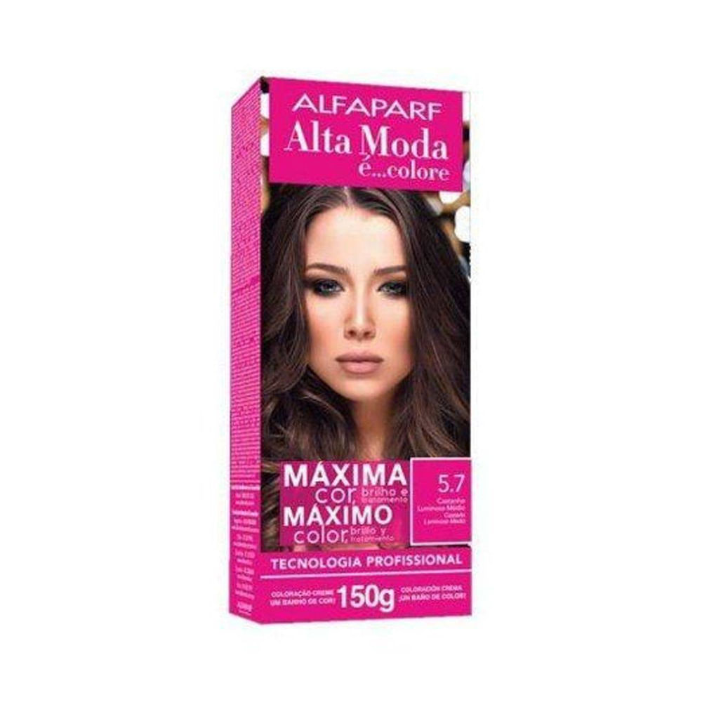 Coloração Alta Moda 5.7 Castanho Luminoso Médio
