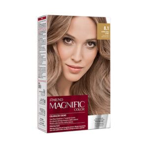 Coloração Amend Magnific Color 8.1 Louro Cinza Claro