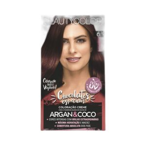 Coloração Beauty Color Chocolates Especiais 6.36 Chocolate Mauve