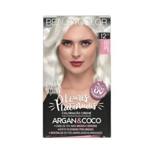 Coloração Beauty Color Louros Platinados 12.11 Louro Ultra Claríssimo Especial Gelo