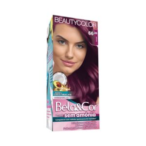 Coloração Bela&Cor Sem Amônia 66.26 Marsala