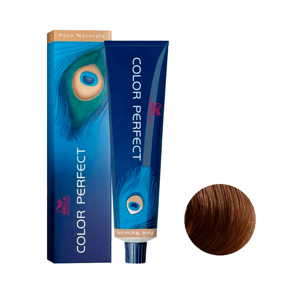 Coloração Color Perfect Pure Naturals 7/0 Louro Médio 60g