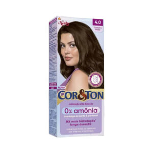 Coloração Cor & Ton sem Amônia 4.0 Castanho Médio