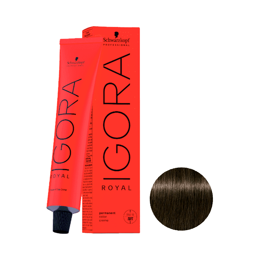 Coloração Igora Royal 5.1 Castanho Claro Cinza 60g