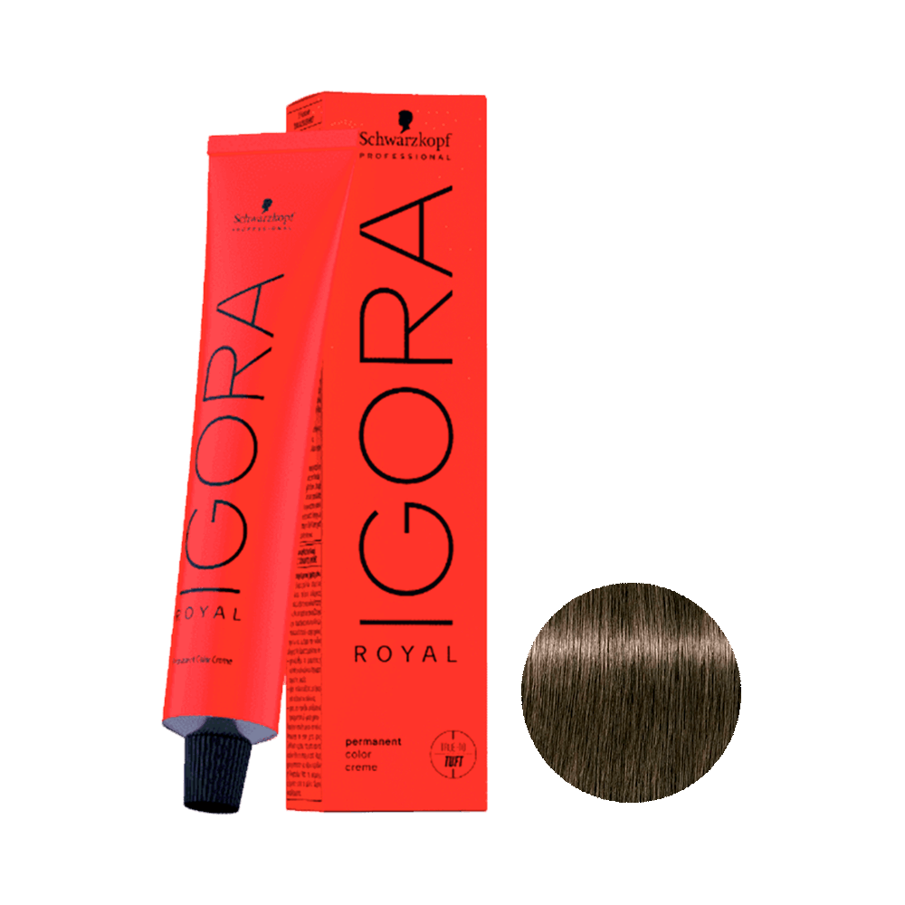 Coloração Igora Royal 6/1 Louro Escuro Cinza 60g