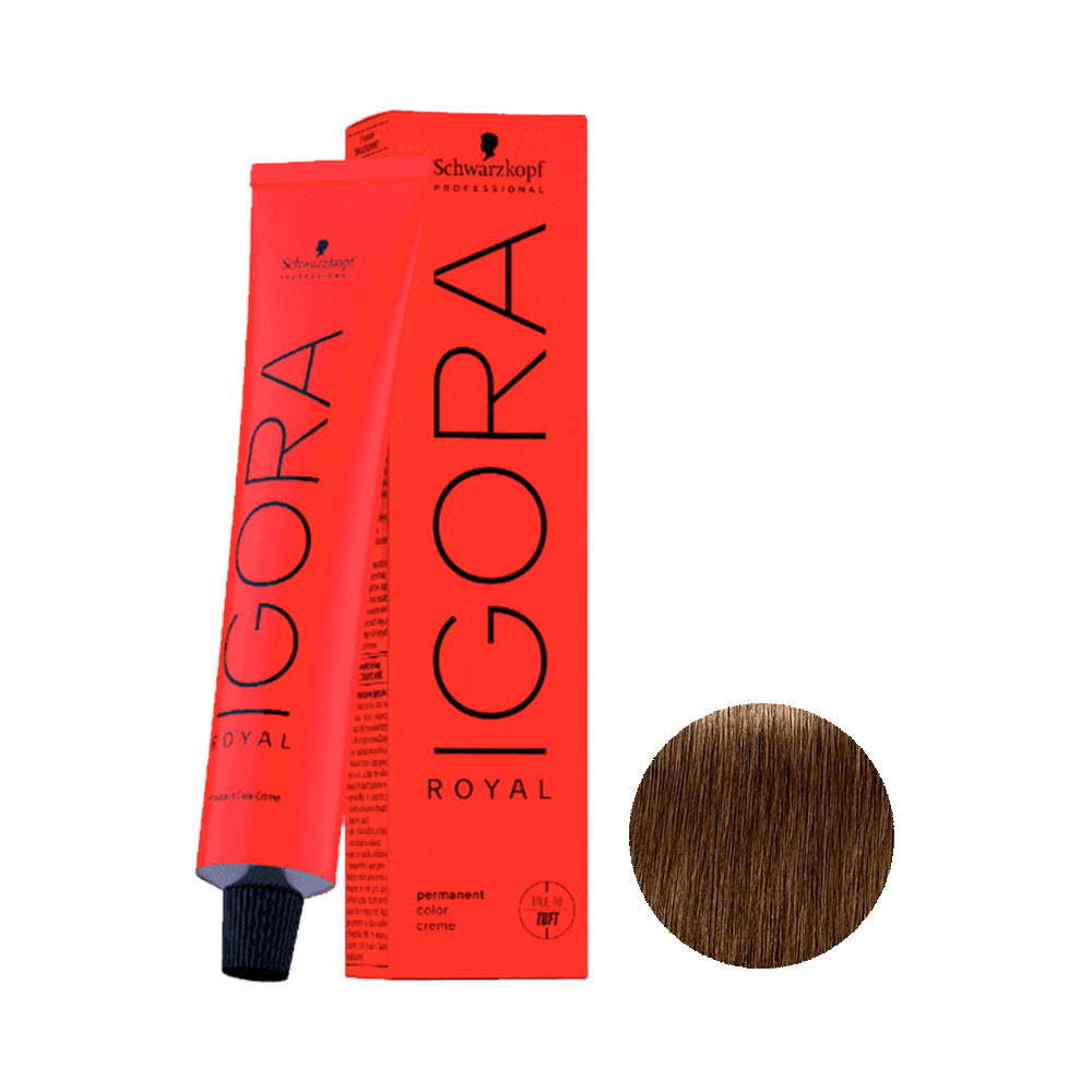 Coloração Igora Royal 7.0 Louro Médio 60g