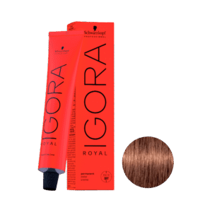 Coloração Igora Royal 7.57 Louro Médio Dourado Cobre 60g
