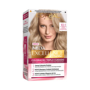Coloração Imédia Excellence 10.1 Louro Claríssimo Acinzentado