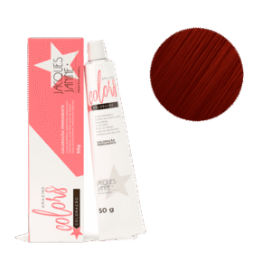 Coloração Jacques Janine Amazing Colors 6.66 Louro Escuro Vermelho Intenso