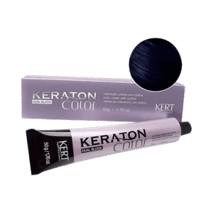 Coloração Keraton Dual Block 2.0 Preto Azulado 50g