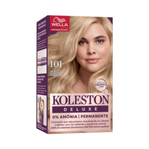 Coloração Koleston Deluxe Louro Claríssimo Acinzentado 101
