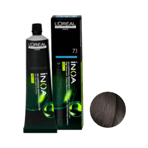 Coloração L'Oréal Professionnel Inoa 7.1 Louro Acizentado 60g