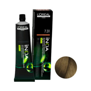 Coloração L'Oréal Professionnel Inoa 7.31 Louro Dourado Acinzentado