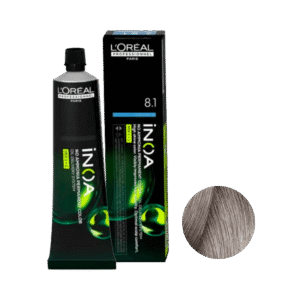 Coloração L'Oréal Professionnel Inoa 8.1 Louro Claro Acizentado 60g