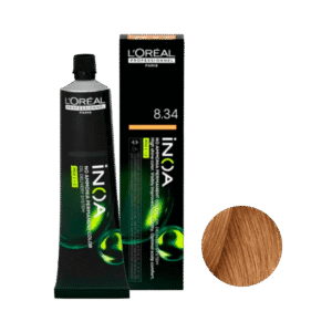 Coloração L'Oréal Professionnel Inoa 8.34 Louro Claro Dourado Acobreado 60g
