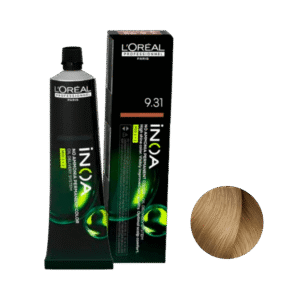 Coloração L'Oréal Professionnel Inoa 9.31 Louro Muito Claro Bege Dourado 60g