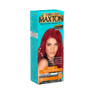 Coloração Maxton 7.6 Vermelho Fucsia