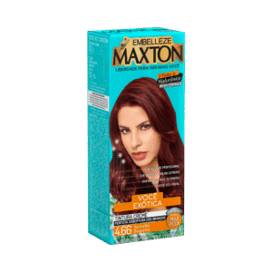 Coloração Maxton Kit 4.66 Vermelho Borgonha